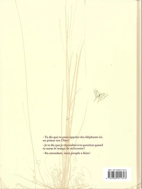 Verso de l'album Capitão