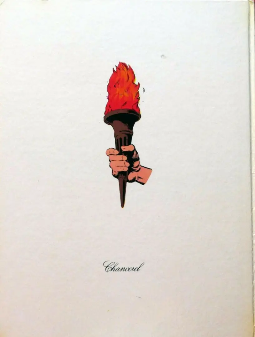 Verso de l'album Histoire Des Jeux Olympiques De l'antiquité à Los Angeles 1984