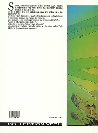 Verso de l'album Chroniques de la nuit des temps Tome 5 Ars engloutie