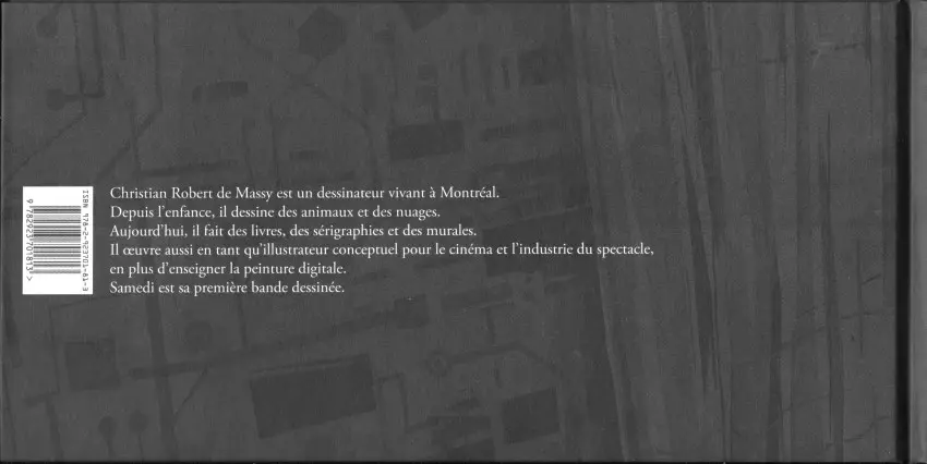 Verso de l'album Samedi