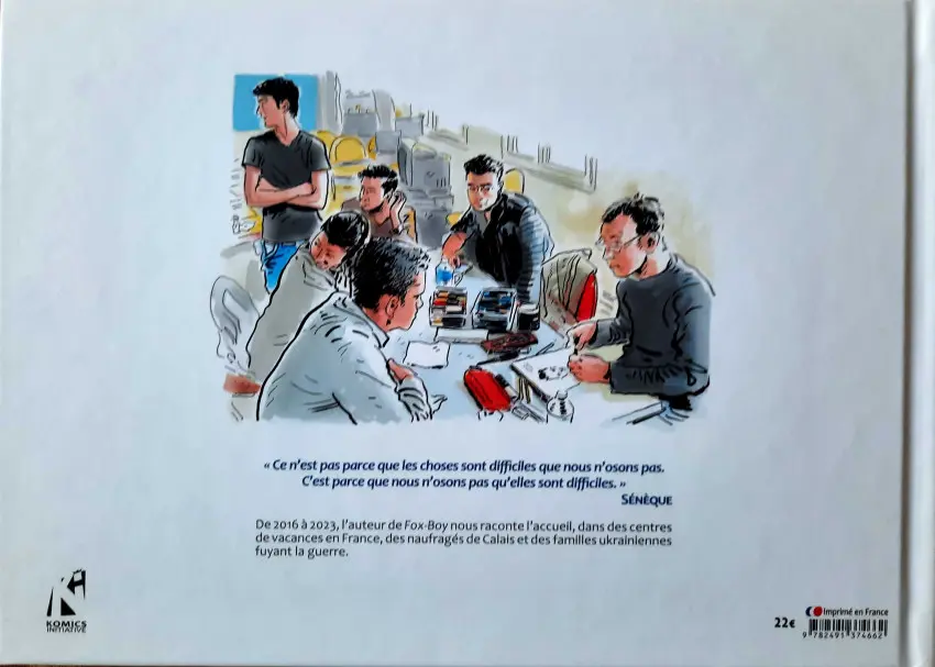 Verso de l'album Refuge(s)