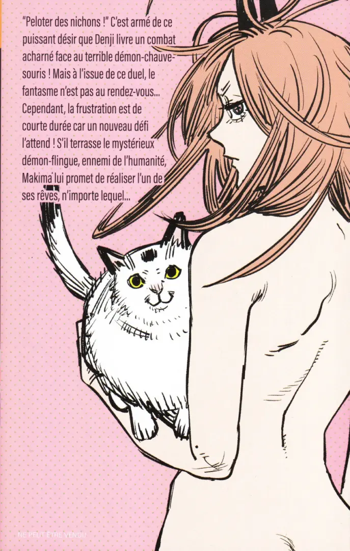 Verso de l'album Chainsaw Man 2