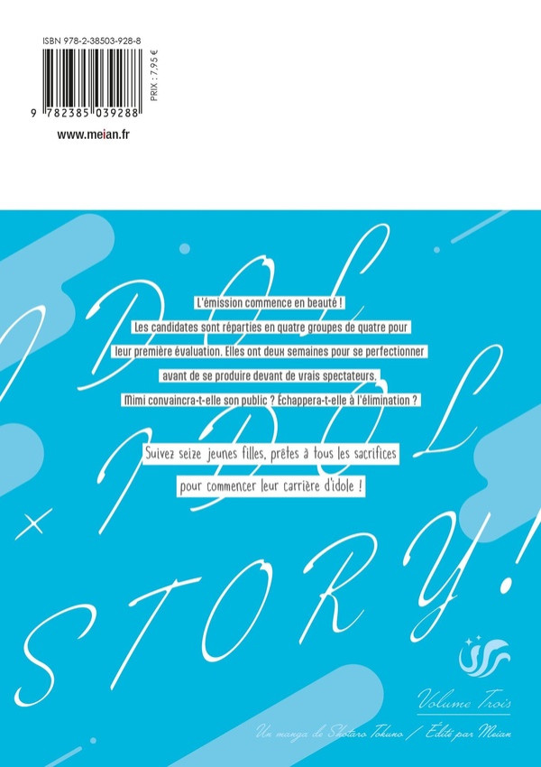 Verso de l'album Idol X Idol Story 3