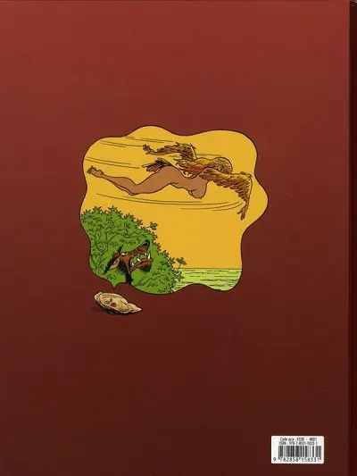 Verso de l'album Les Contes d'Émile et une huître