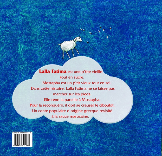 Verso de l'album Lalla Fatima , quelle bérézina !