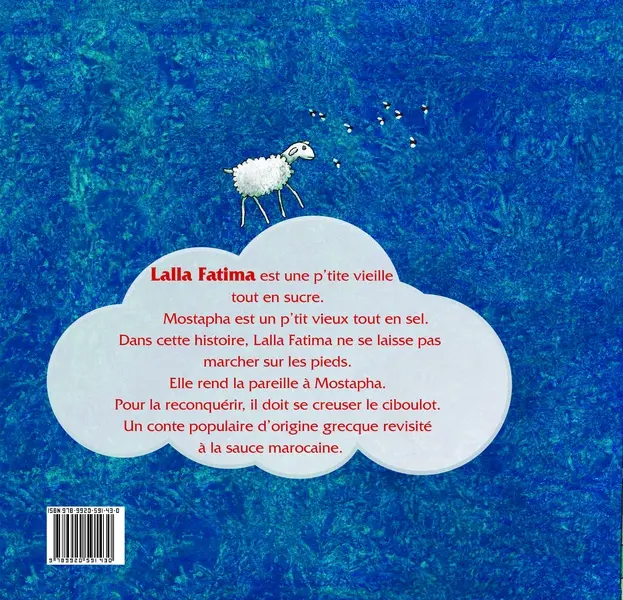 Verso de l'album Lalla Fatima , quelle bérézina !