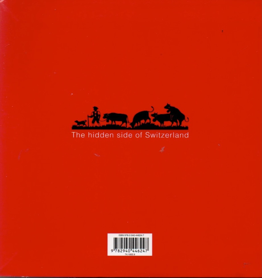 Verso de l'album SwissTouch