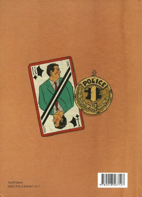 Verso de l'album Les Enquêtes des frères Palindrome Tome 1 Tueur en scierie
