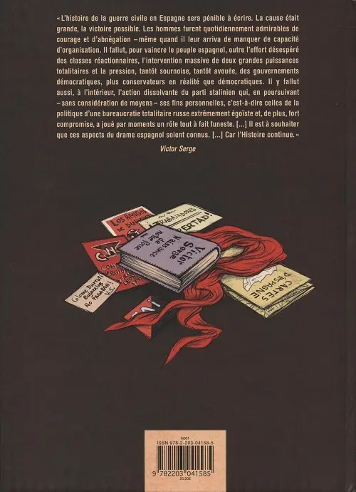 Verso de l'album España la vida