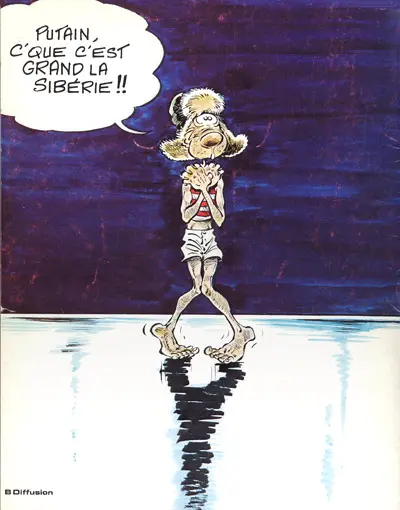 Verso de l'album Le Goulag Tome 1