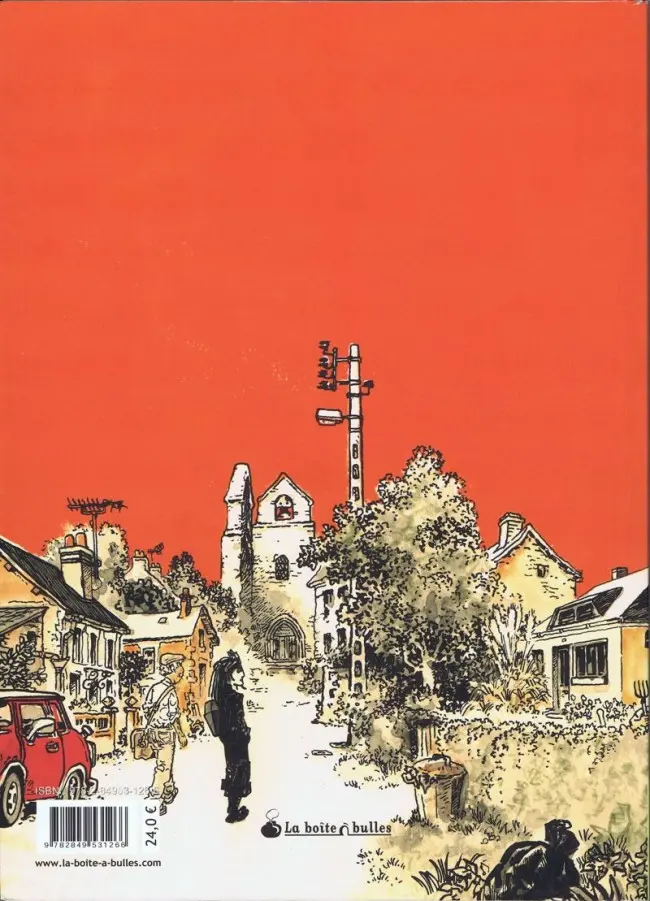Verso de l'album Intrus à l'étrange