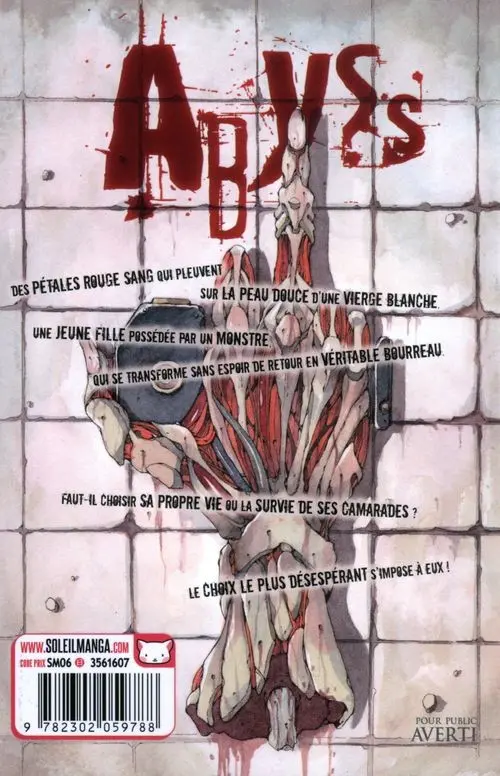 Verso de l'album Abyss 6
