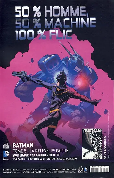 Verso de l'album Justice League Univers #3