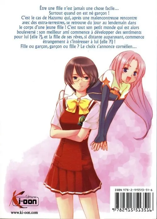 Verso de l'album Kashimashi - Girl meets Girl 1