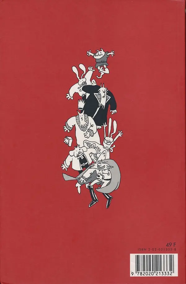 Verso de l'album Mildiou