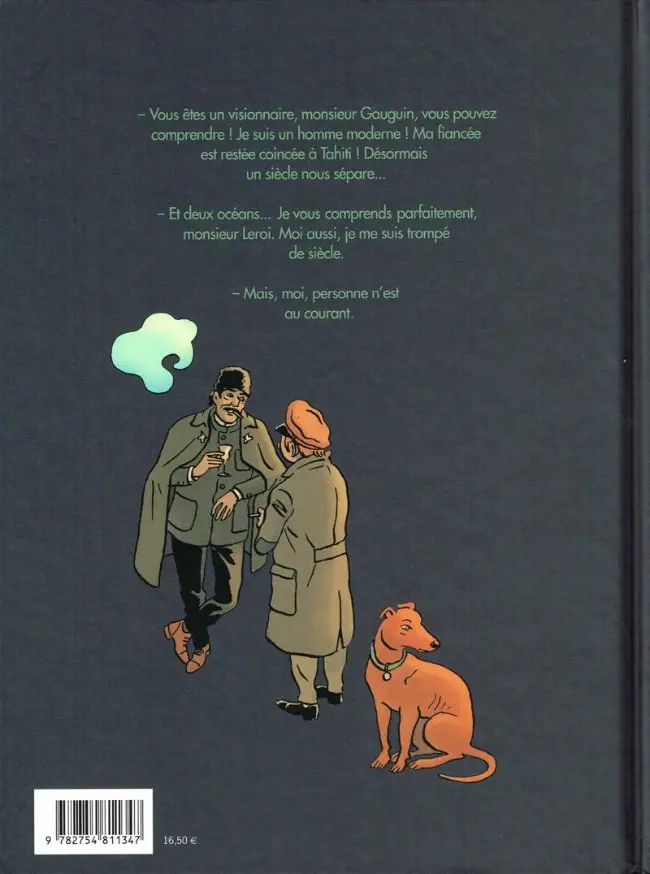 Verso de l'album Luc Leroi Tome 8 Plutôt plus tard