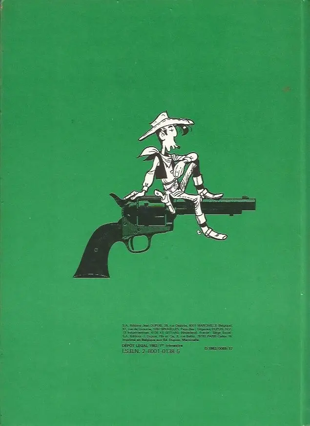 Verso de l'album Lucky Luke Spécial 5*