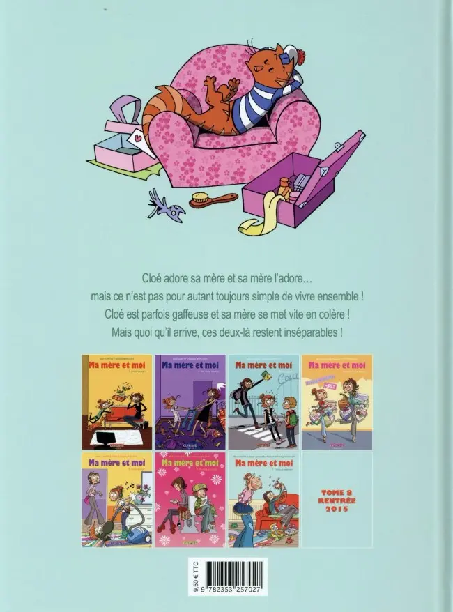 Verso de l'album Ma mère et moi Tome 7 L'instinct maternel !