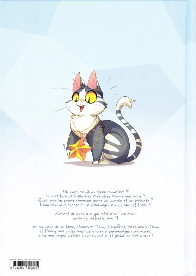 Verso de l'album Maliki Tome 6 Cristallisation