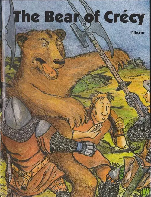 Verso de l'album L'Ours de Crécy