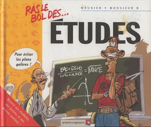 Couverture de l'album Ras le bol... Études