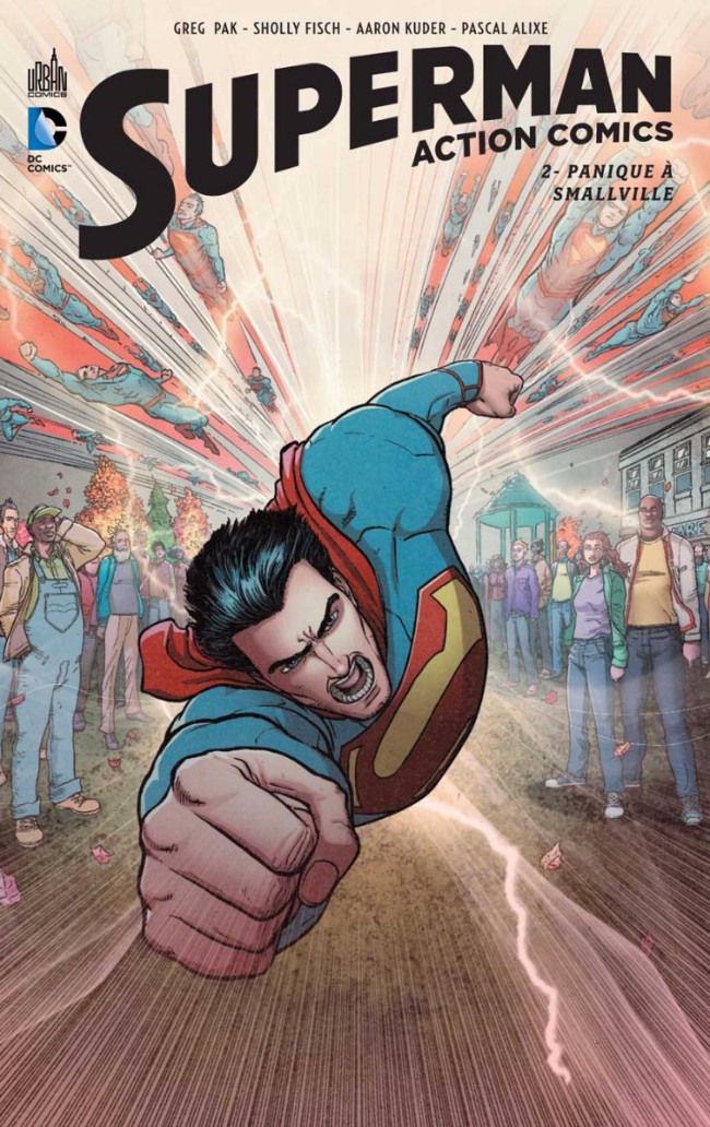 Couverture de l'album Superman - Action Comics Tome 2 Panique à Smallville