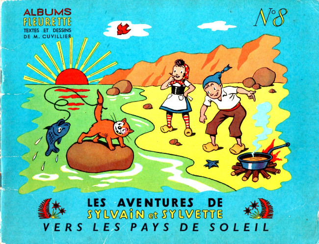 Couverture de l'album Sylvain et Sylvette Tome 8 Vers le pays de soleil