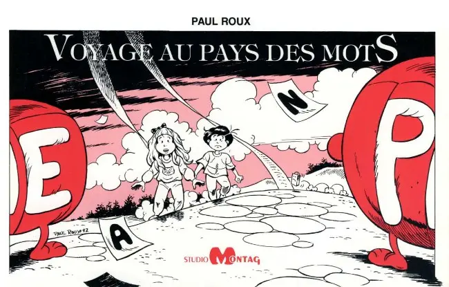 Couverture de l'album Ariane et Nicolas Voyage au pays des mots