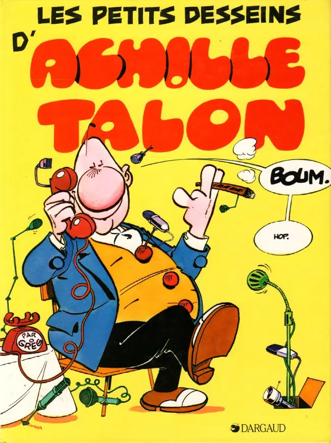 Couverture de l'album Achille Talon Tome 9 Les petits desseins d'Achille Talon