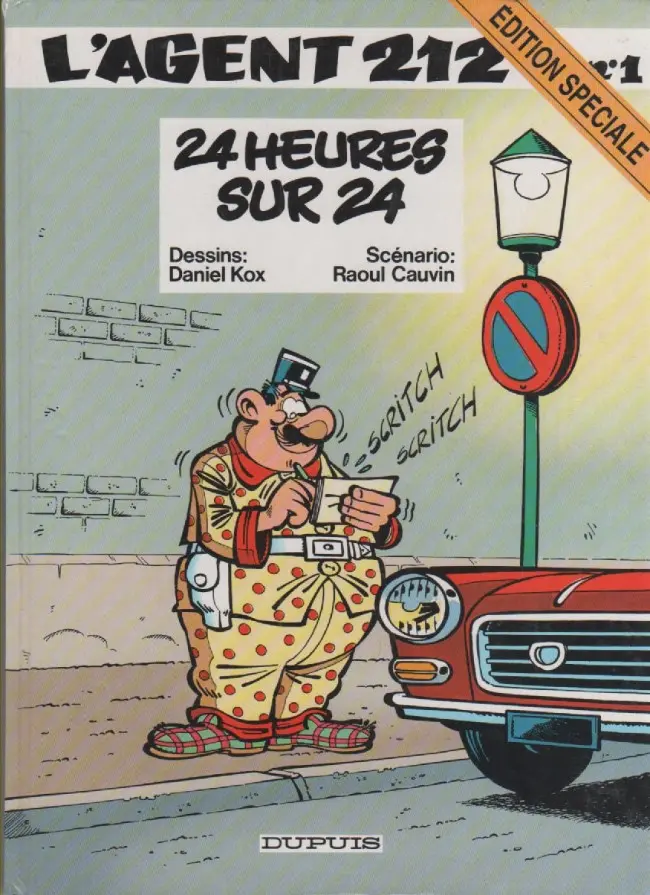 Couverture de l'album L'Agent 212 Tome 1 24 heures sur 24