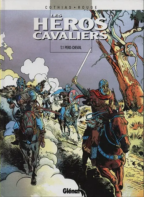 Couverture de l'album Les Héros cavaliers Tome 1 Perd-cheval