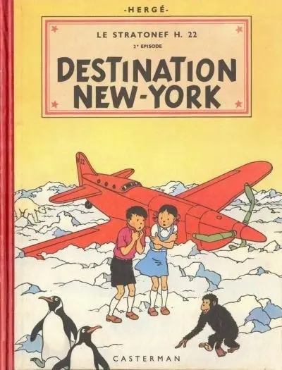 Couverture de l'album Les Aventures de Jo, Zette et Jocko Tome 2 Destination New-York
