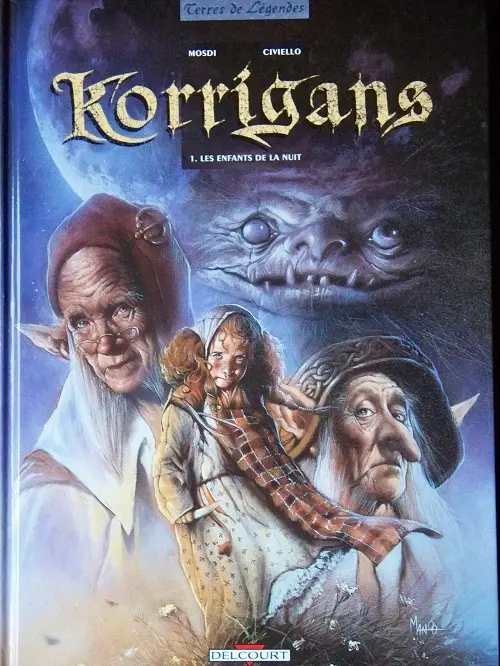 Couverture de l'album Korrigans Tome 1 Les enfants de la nuit