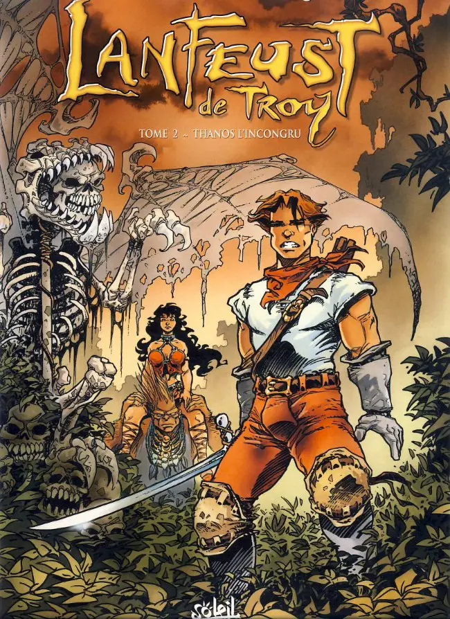Couverture de l'album Lanfeust de Troy Tome 2 Thanos l'incongru