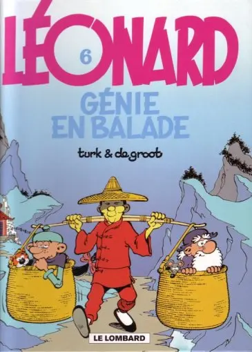 Couverture de l'album Léonard Tome 6 Génie en balade