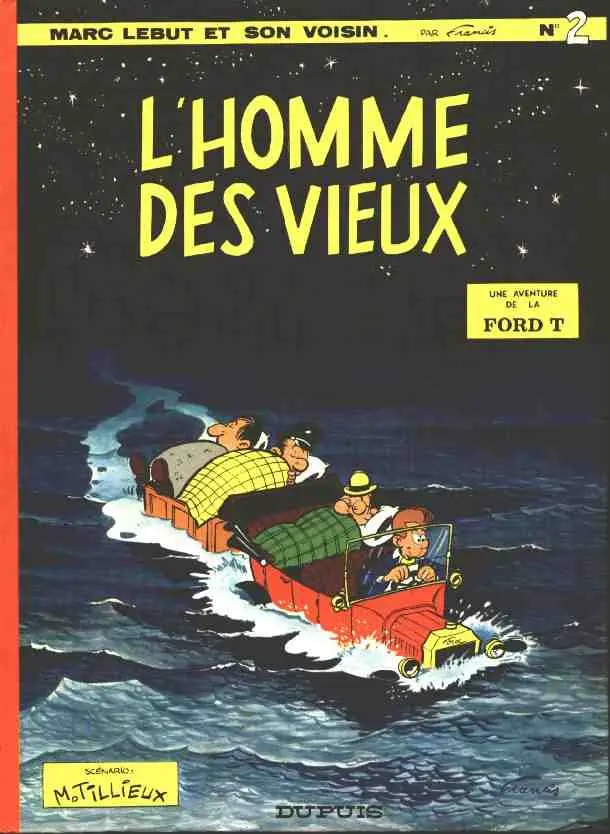 Couverture de l'album Marc Lebut et son voisin Tome 2 L'homme des vieux