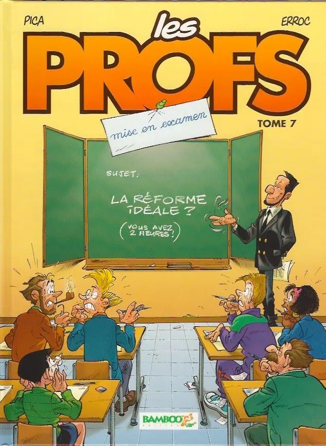 Couverture de l'album Les Profs Tome 7 Mise en examen