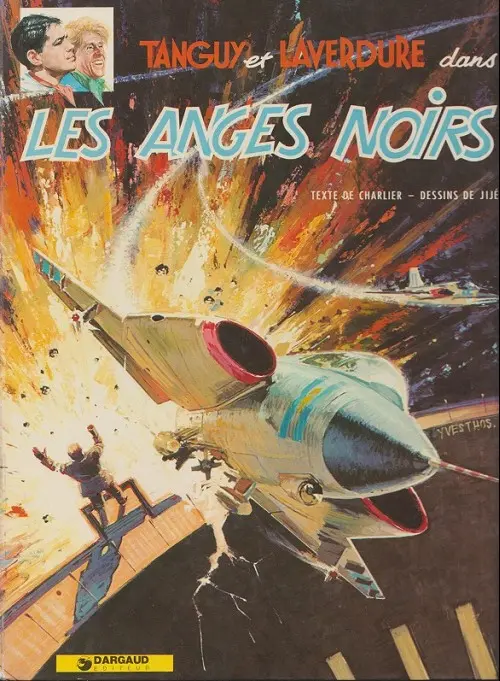 Couverture de l'album Tanguy et Laverdure Tome 9 Les anges noirs