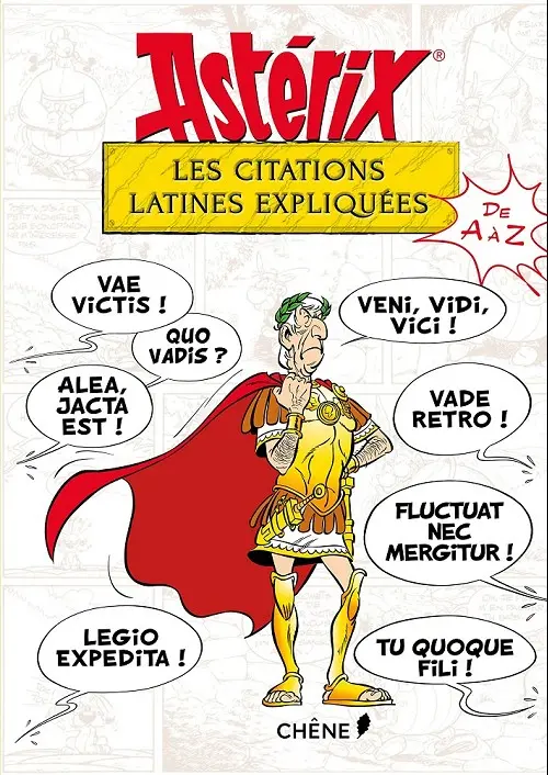 Couverture de l'album Astérix Les citations latines expliquées de A à Z