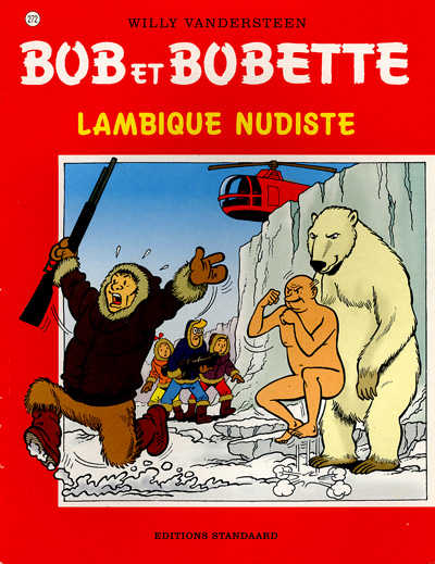 Couverture de l'album Bob et Bobette Tome 272 Lambique nudiste