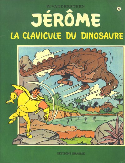 Couverture de l'album Jérôme Tome 40 La clavicule du dinosaure