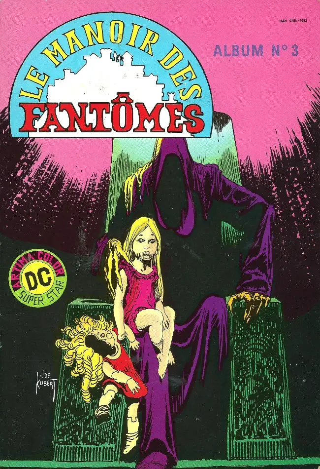 Couverture de l'album Le Manoir des fantômes Album N° 3