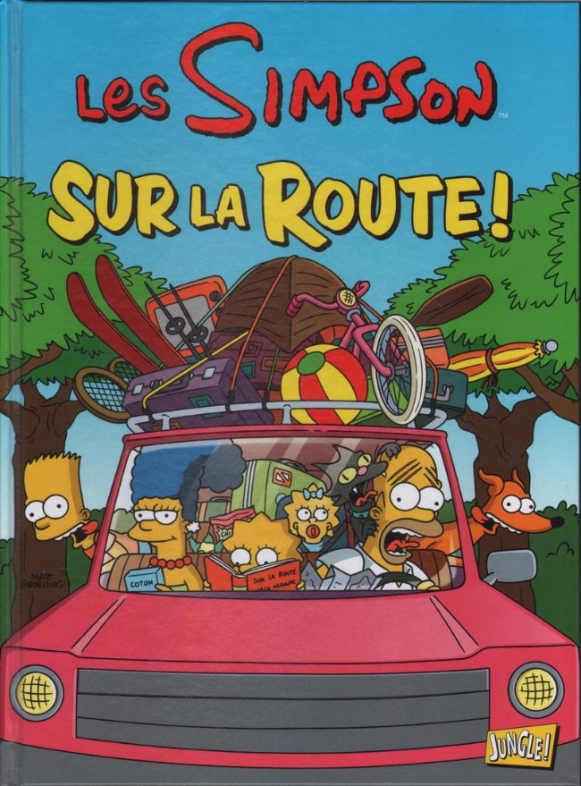 Couverture de l'album Les Simpson Tome 22 Sur la Route !