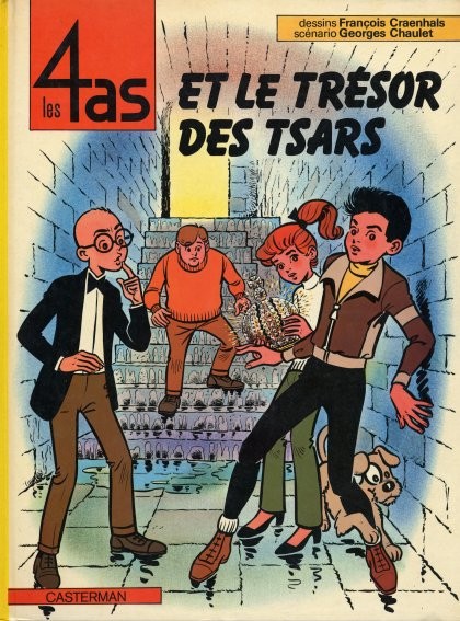 Couverture de l'album Les 4 as Tome 21 Les 4 as et le trésor des tsars