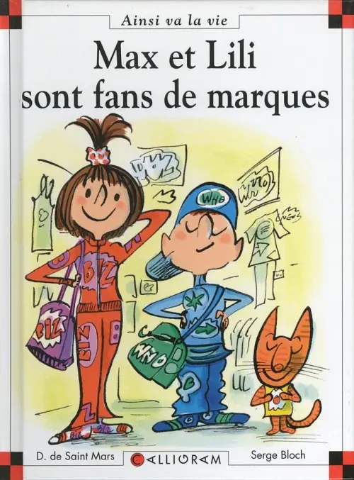 Couverture de l'album Ainsi va la vie Tome 85 Max et Lili sont fans de marques