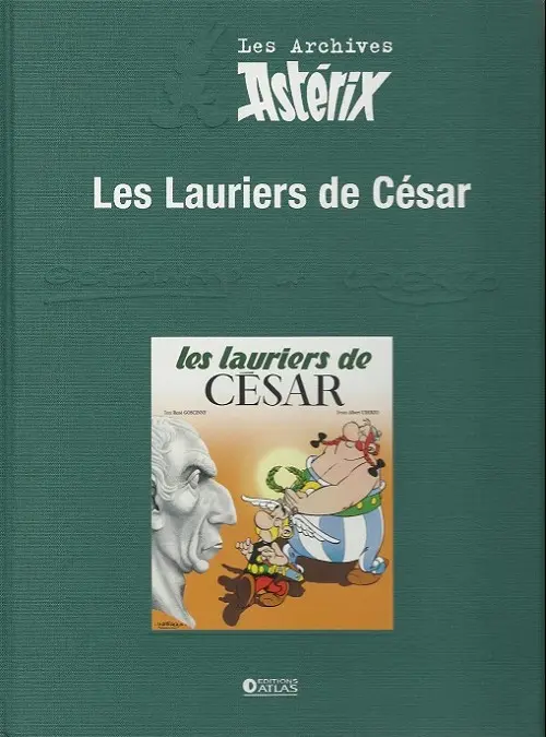 Couverture de l'album Les Archives Asterix Tome 18 Les lauriers de César