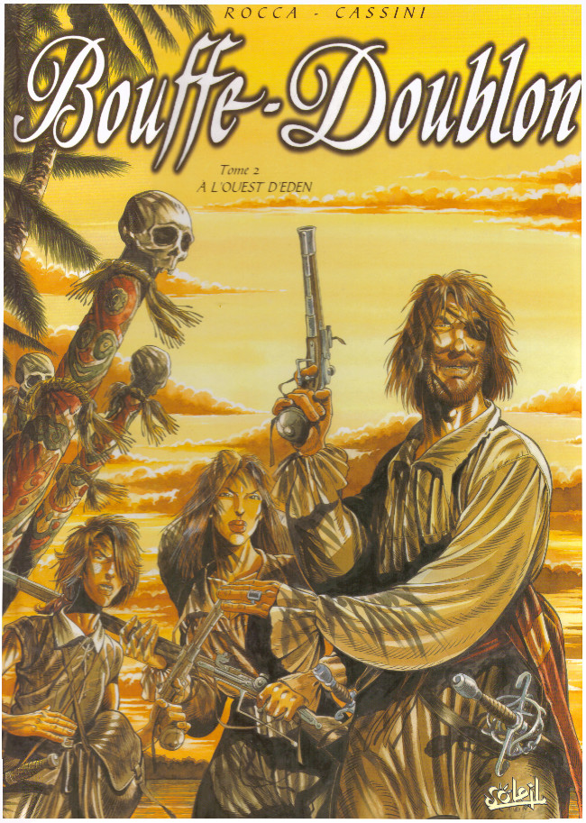 Couverture de l'album Bouffe-Doublon Tome 2 À l'ouest d'Eden