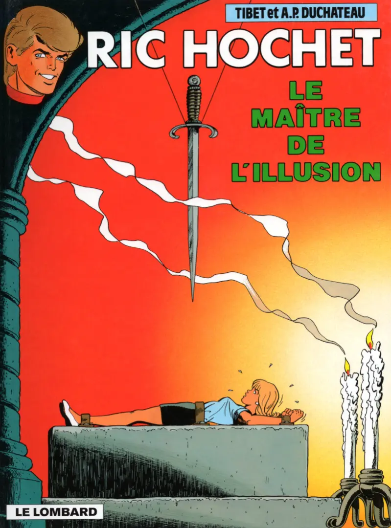 Couverture de l'album Ric Hochet Tome 52 Le maître de l'illusion