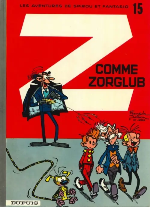 Couverture de l'album Spirou et Fantasio Tome 15 Z comme Zorglub