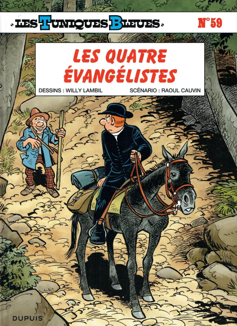 Couverture de l'album Les Tuniques Bleues Tome 59 Les quatre évangélistes